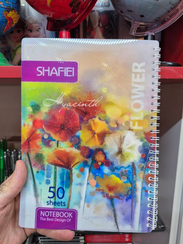 دفتر مشق ۵۰ برگ شفیعی